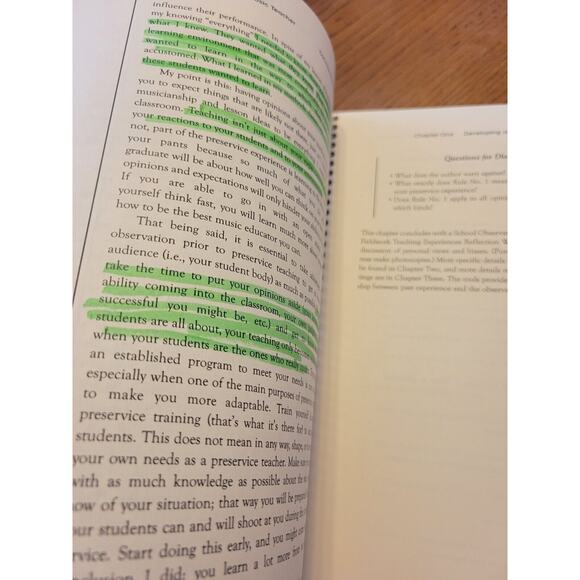 HANDBOOK FOR THE BEGINNING MUSIC TEACHER By Colleen M. Conway spiral PB book - Picture 3 of 7